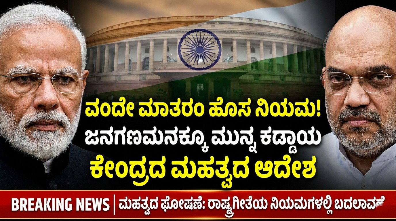 Vande Mataram New Guidelines